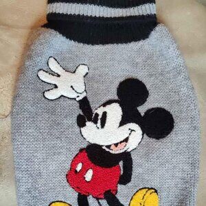 H&M Disney Mickey Authentic Dog Sweater XS